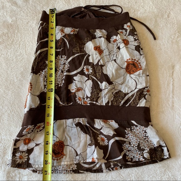 🧁 3 for $25 Roxy Floral tube top size XS - Picture 4 of 7